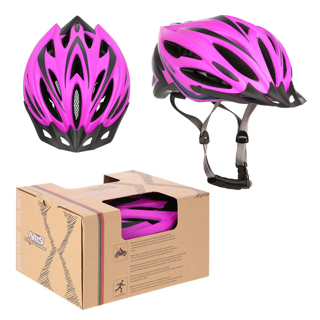 Violeti zila L izmēra ķivere, 59-65 cm