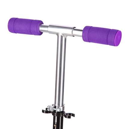 Violet Folding Scooter, Adjustable Height, Lightweight