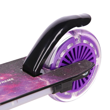 Violet Folding Scooter, Adjustable Height, Lightweight