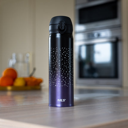 Violeta termokrūze, izolēta, hermētiska, 328 ml