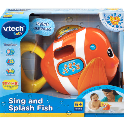 Vtech vannas rotaļlieta Dziedi un šļaksties zivtiņa (angļu valodā)