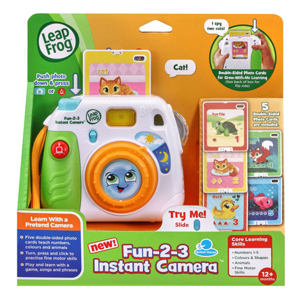 Vtech izglītojoša rotaļlieta Fun-2-3 momentkamera (angļu valodā)