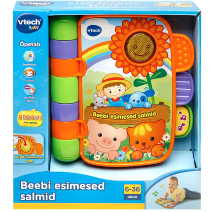 Vtech interaktīvā rotaļlieta Babys First Storytime Rhymes (igauņu valodā)