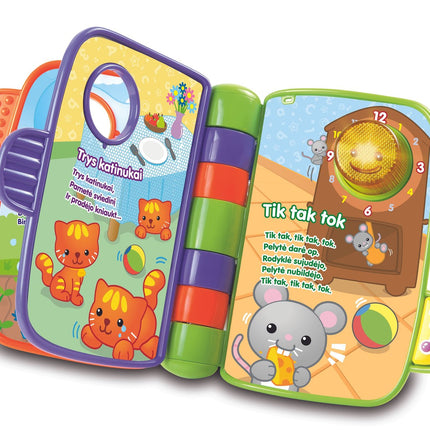 Vtech interaktīvā rotaļlieta Babys First Storytime Rhymes (lietuviešu valodā)