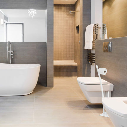 WC krēsls balts
