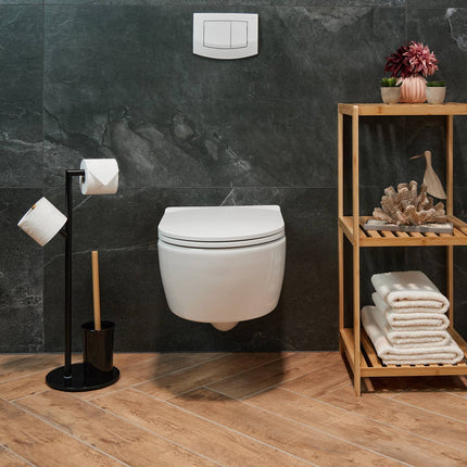 WC komplekts ar 2 nomaināmām birstes galviņām