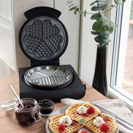 Waffle iron Single Diamond Black 907.2