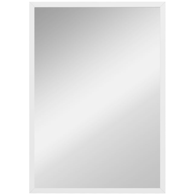 Sienas spogulis 50x70 cm, MDF rāmis, viegli uzstādāms