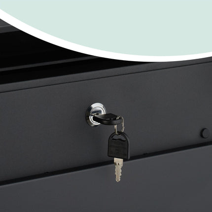 Pie sienas stiprināma pastkastīte ar avīžu turētāju, laikapstākļiem izturīga