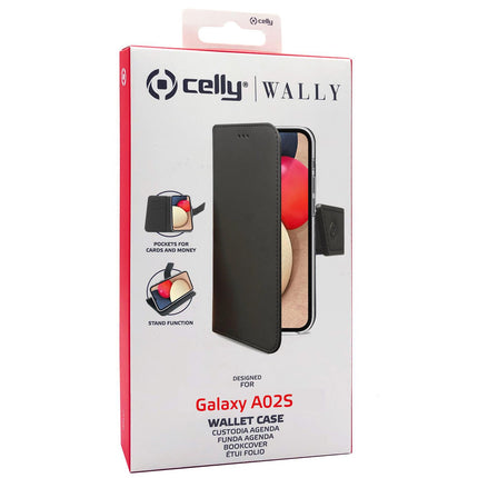 Wallet Case Galaxy A02s SM-A025F Black