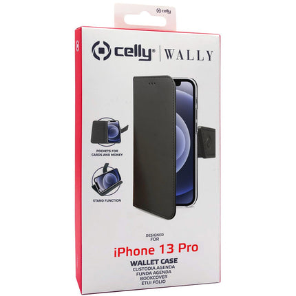 Wallet Case iPhone 13 Pro Black