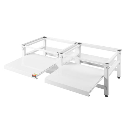 Washer Dryer Pedestals 14 In With Pull-Out Tray, 2 Pack