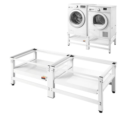 Washer Dryer Pedestals 14 In With Pull-Out Tray, 2 Pack