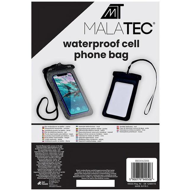 Waterproof Phone Case - Black 23414