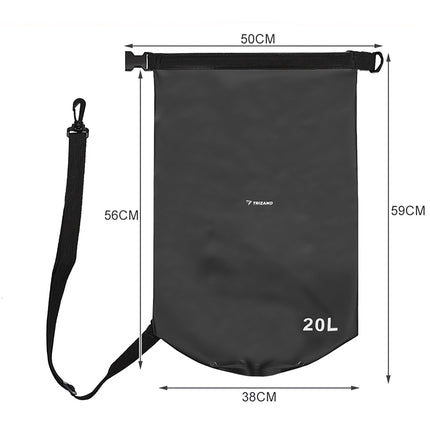 Ūdensnecaurlaidīgs maiss 20L melns 23566