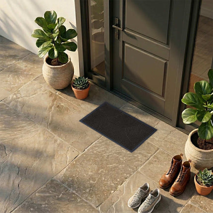 Laikapstākļiem izturīgs polipropilēna durvju paklājiņš, 60 x 40 cm