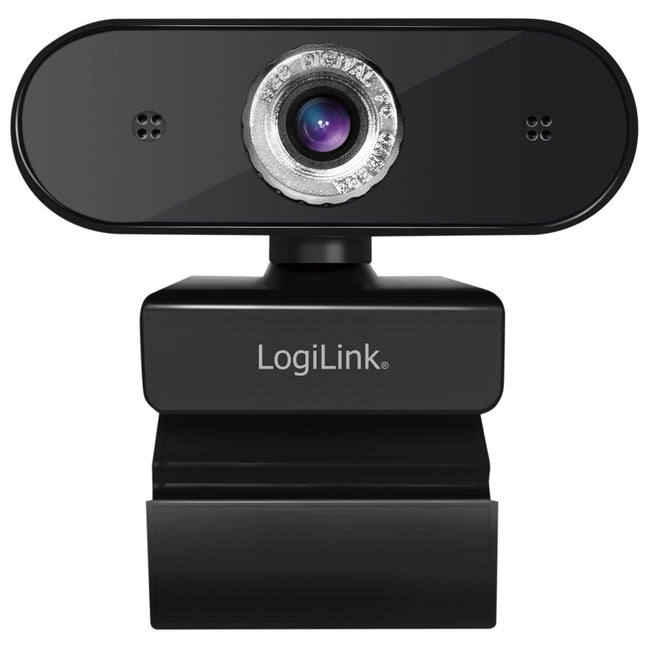 Webcam HD 1080p with built-in microphone