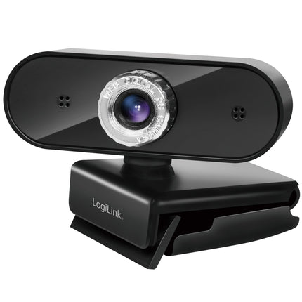 Webcam HD 720p with built-in microphone