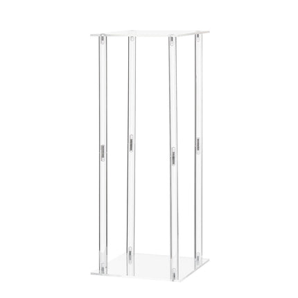 Wedding Flower Stands Set, 10-Pack 50cm Acrylic Columns