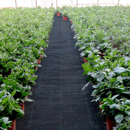 Weed Barrier Fabric 3 x 50 Ft, 5 Oz Woven Polypropylene