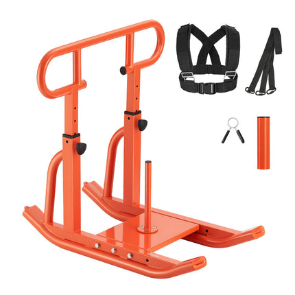 Weight Sled, Steel Push Pull Trainer, 25/51 mm Plates