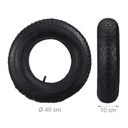 Ķerras riepas 4.00-8" ar kameru