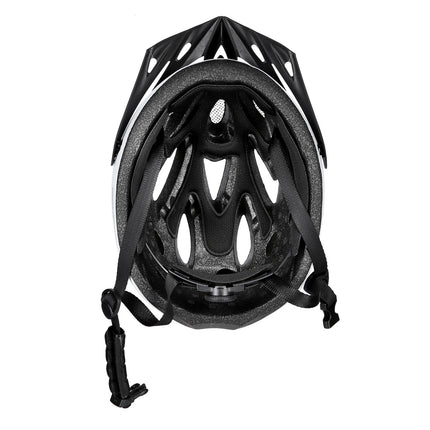 Balta velosipēda ķivere, L izmērs (55-61 cm)