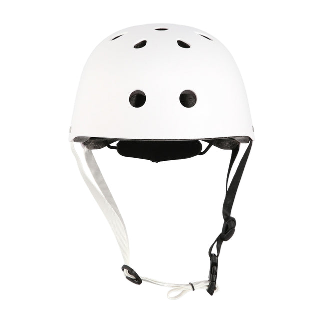 Balta velosipēda ķivere, S izmērs (52-56 cm)