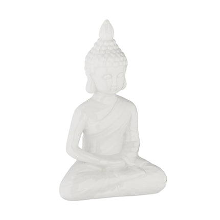 Baltā Budas figūra 17 cm