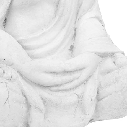 Baltā Budas figūra 70 cm