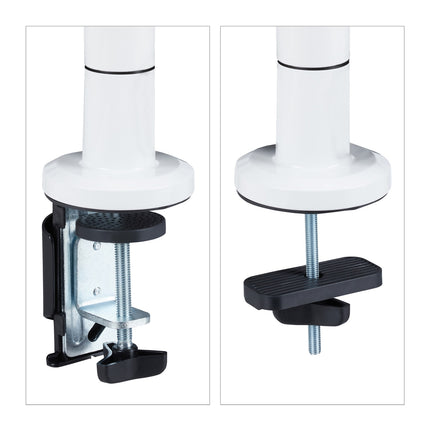 White Monitor Screen Holder