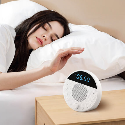 White Noise Sound Machine, 18 Sounds, 7-Color Night Light