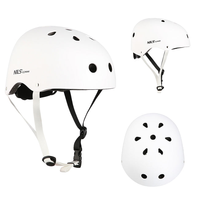 Balta XS izmēra ķivere, 48-52 cm izmērs