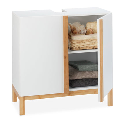 White base cabinet