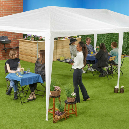Balts paviljons 3x6 m