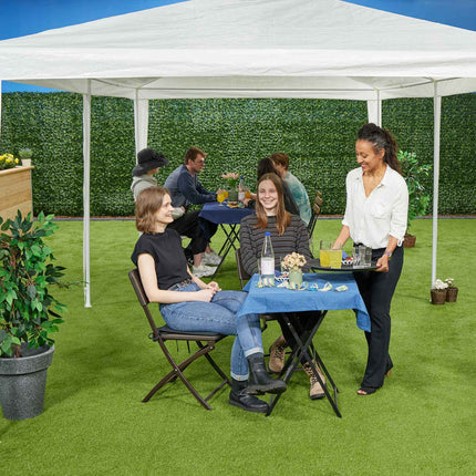 Balts paviljons 3x6 m