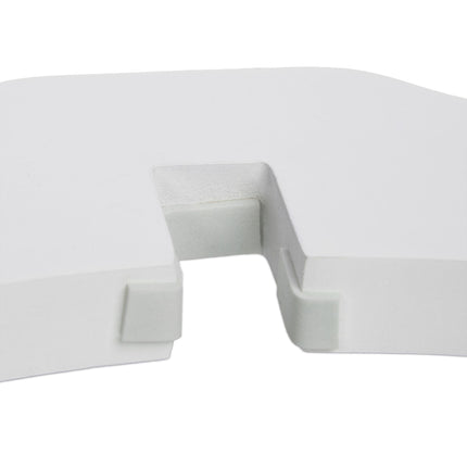 White security gate 92 cm