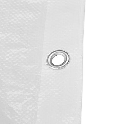 Balts brezents 120 g/m²
