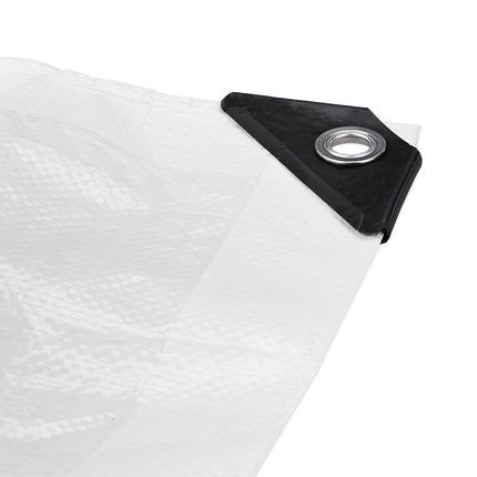 Balts brezents 120 g/m²