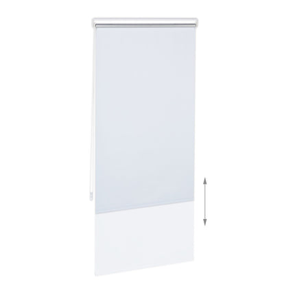 Baltas termo rullo žalūzijas 160 cm garas