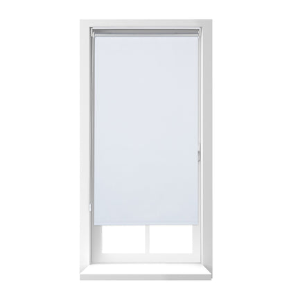 Baltas termo rullo žalūzijas 160 cm garas