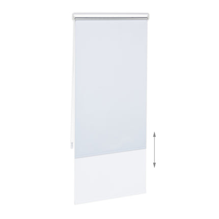 Baltas termo rullo žalūzijas 220 cm garas