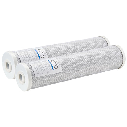 Whole House Water Filter Cartridge 4.5x20 CTO, 2 Pack