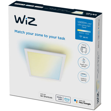 WiFi Panel Square 12W 1000ml Warm-cold white White