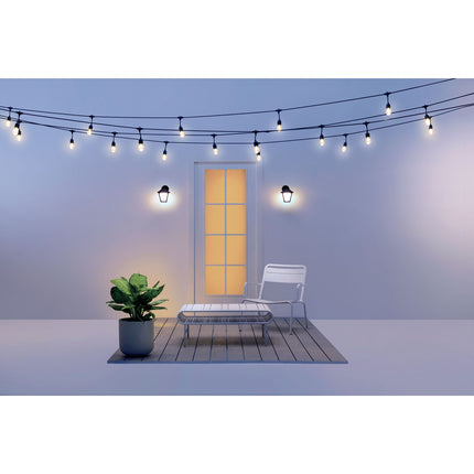 WiFi Smart Classic Wall Lamp Outdoor Color + Warm-cool white 230V