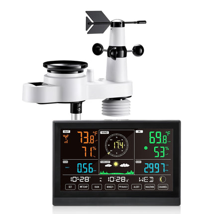 Wireless Weather Station 5-in-1, 7.5-Inch, No WiFi