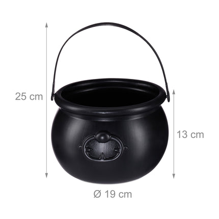 Witch cauldron black