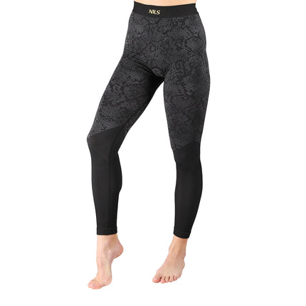 Sieviešu termoaktīvās apakšveļas komplekts, melns, L/XL
