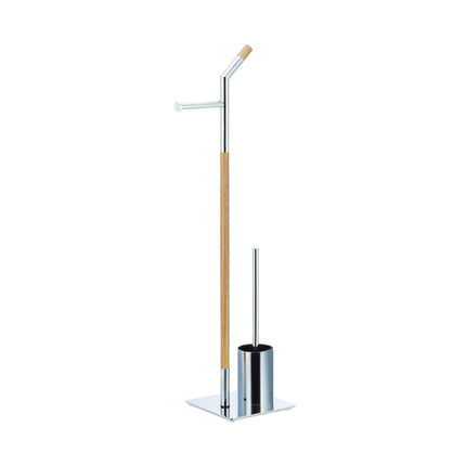 Wood & Chrome WC Accessory Set