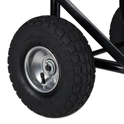 Wood cart with wheels